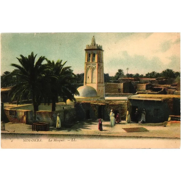 SIDI-OKBA. La Mosquée. LL. Algeria Postcard - Picture 1 of 2